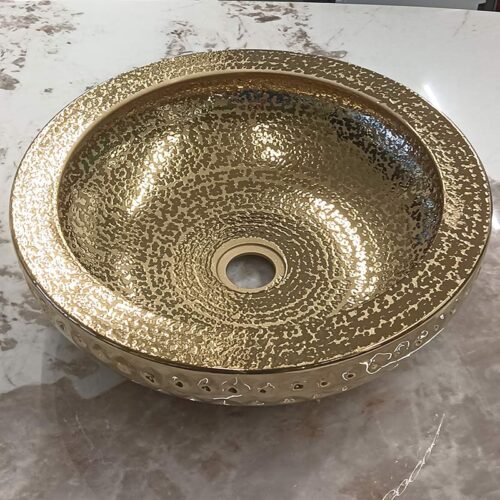 Lavandino da appoggio Art Basin oro