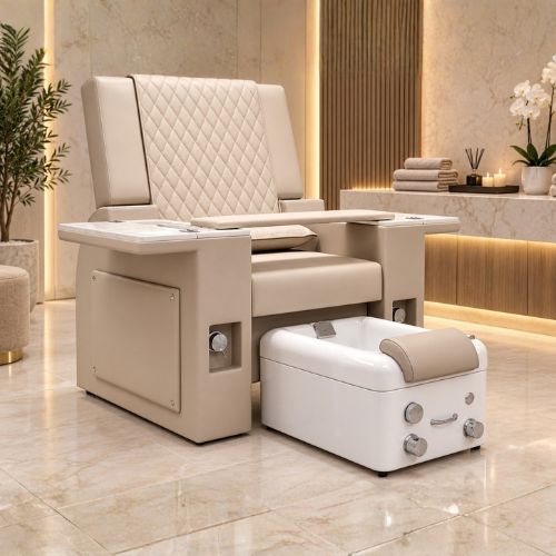 Poltrona Pedicure Spa con Massaggio e Vasca Integrata
